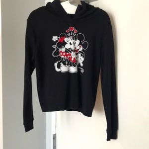 Disney Hoodie. Mickey Minnie. Like New. Sz L